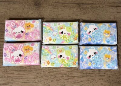 セリア、ミニミニポケットティッシュ キラキャワアニマル 6個入商品画像