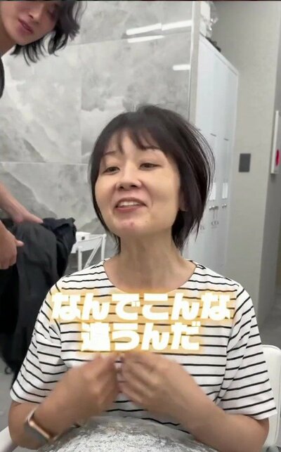 片耳かけを取り入れた、丸みのあるショート