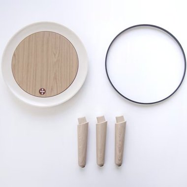 小物入れにもなる脚付きダストボックス(ミッフィー)