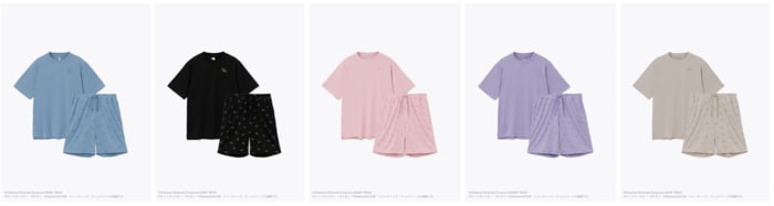 サラッとした着心地がたまらない速乾タイプの半袖&ハーフパンツ。
