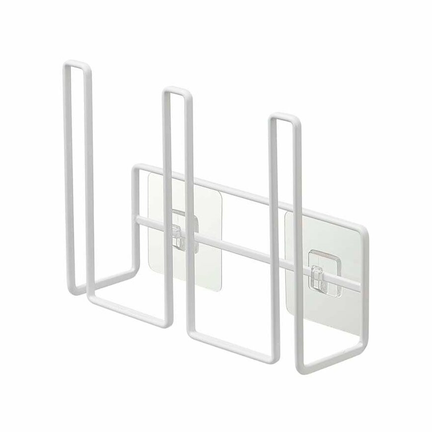 出所：山崎実業公式　フィルムフックグラス＆ボトルホルダー タワー