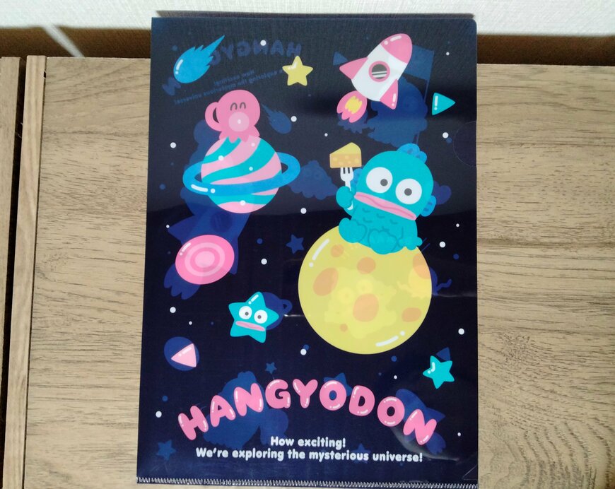 筆者撮影（セリア、A4クリアファイル H/G ポップ）