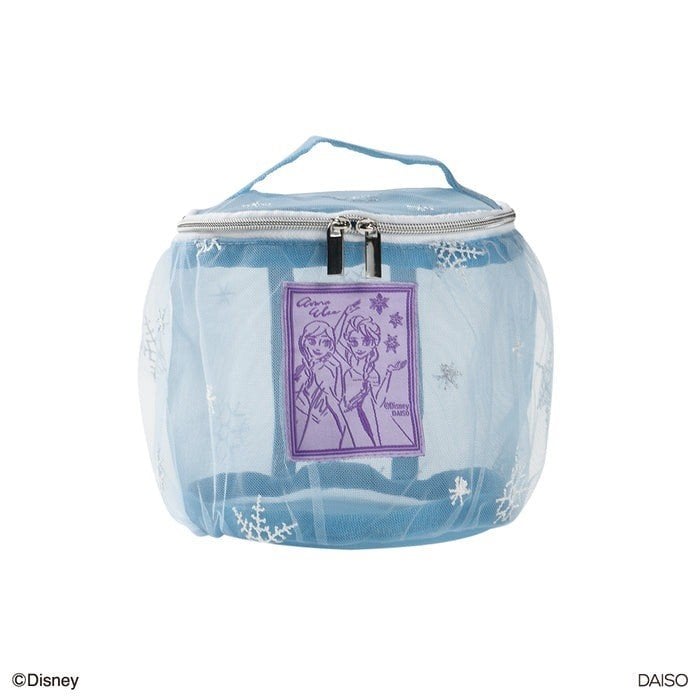 チュールレースミニバニティポーチ、ＢＬ（アナと雪の女王）