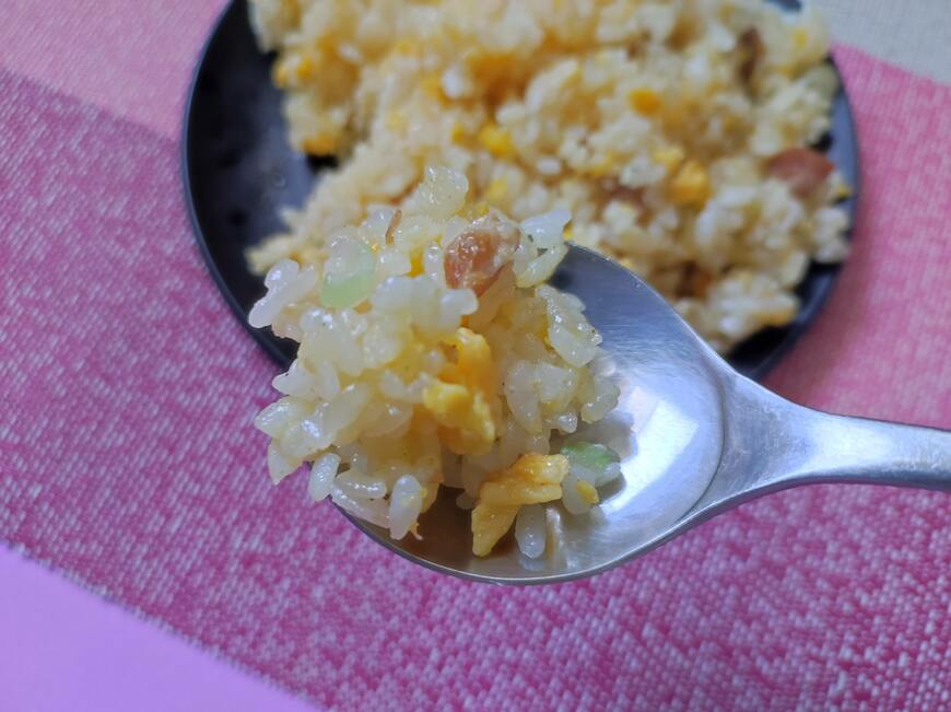 ベイシアプレミアム　ねぎふわっと香るたまご炒飯