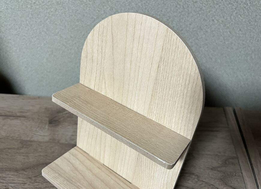 セリア、ディスプレイスタンド アーチ型の写真