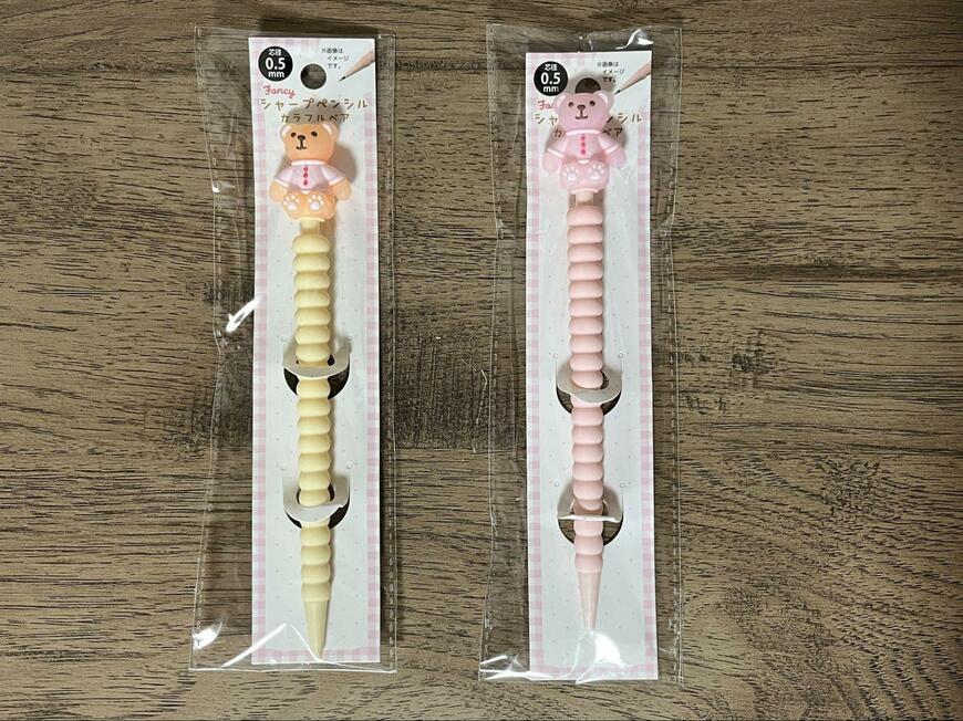 キャンドゥ、ファンシーシャープペンシルカラフルベア商品画像