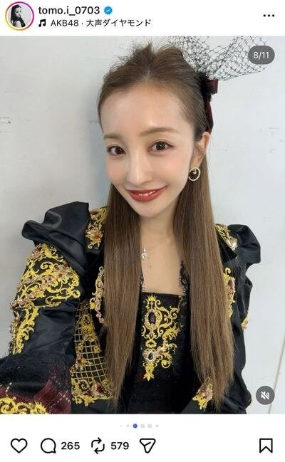 板野友美のInstagram投稿