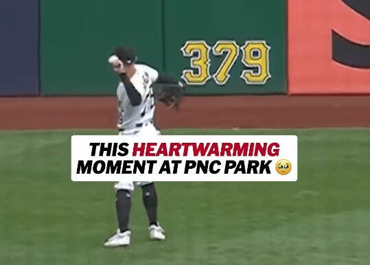 メジャーリーグの試合で客席に投げ入れられたボール→ナイスキャッチのあとの心温まる一幕に大反響「野球は美しい！」「兄妹愛に勝るものはない」