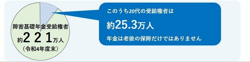 出所：日本年金機構「20歳になった皆様と世帯主の方へ国民年金の加入と保険料のご案内」