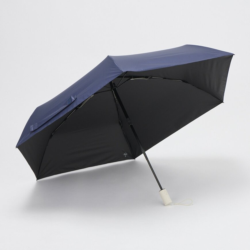 出所：イオン株式会社　Water front（ウォーターフロント） 晴雨兼用 折傘 傘ソムリエ監修 軽量自動開閉日傘