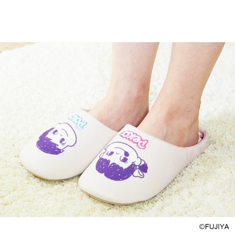 ペコちゃん＆ポコちゃんルームシューズ