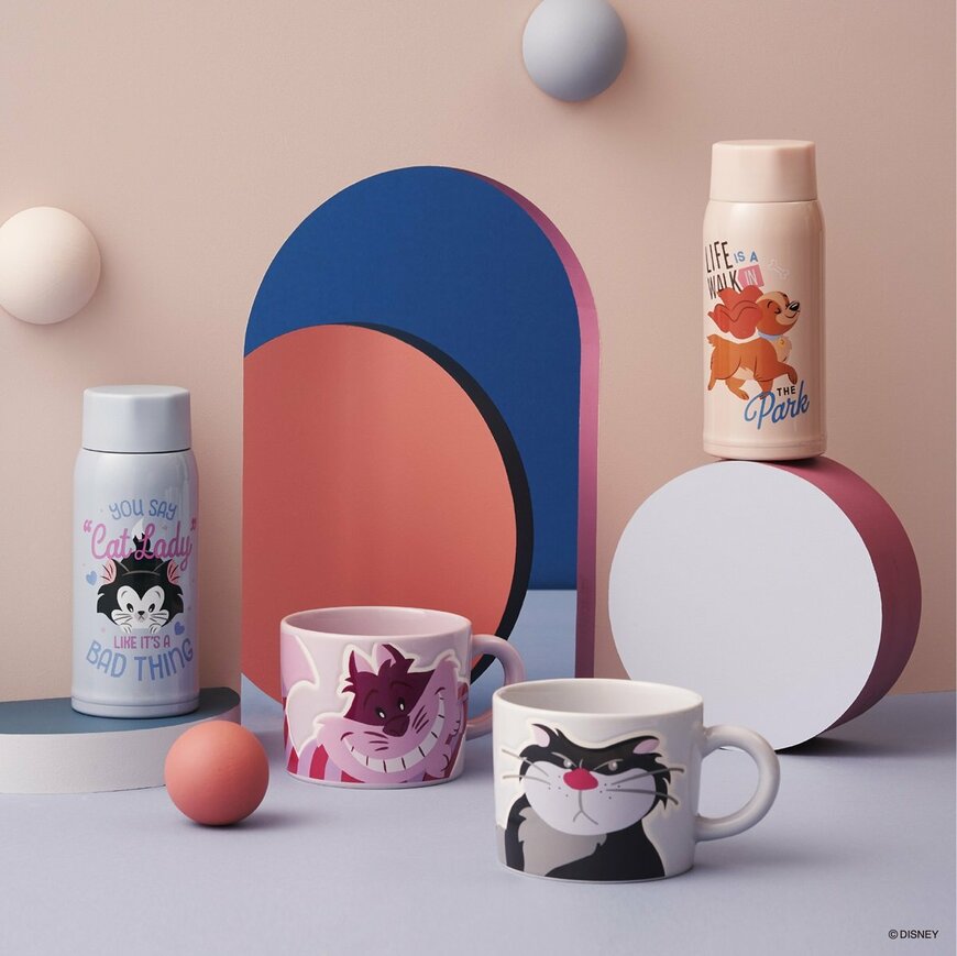 スクリューボトル(350ml)、マグカップ