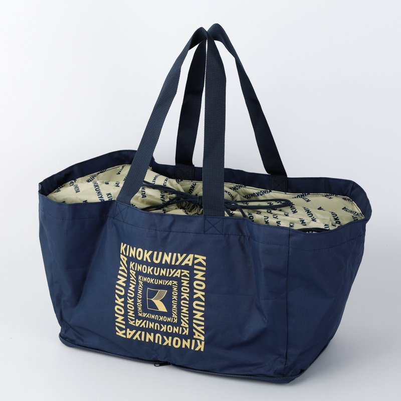 出所：株式会社紀ノ國屋　折りたためる保冷カゴバッグ