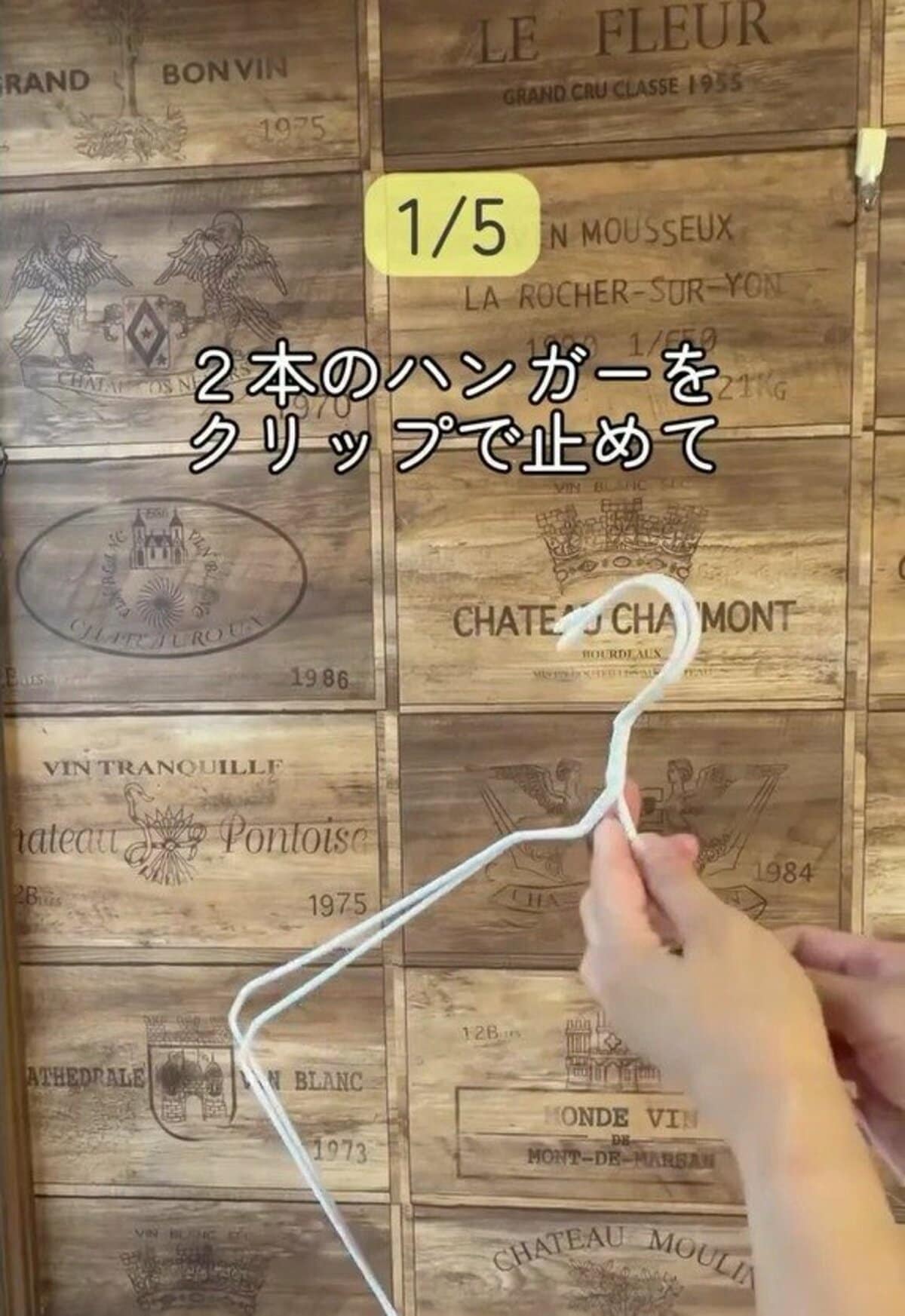 「もっと早く知りたかった」ハンガーが「クッション干し」と「小物干し」に変身 2本をクリップでつなぐアイデアも