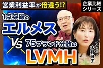 なぜ「1ブランドのエルメス」が「75ブランドのLVMH」に迫れるのか？