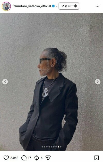 片岡鶴太郎のInstagram投稿