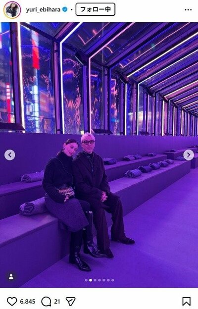 蛯原友里のInstagram投稿