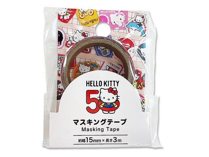 ダイソー公式 マスキングテープ サンリオキャラクターズ 50周年 未来