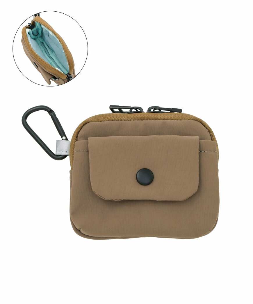 出所：3COINS公式　MILマルチポーチ：XS