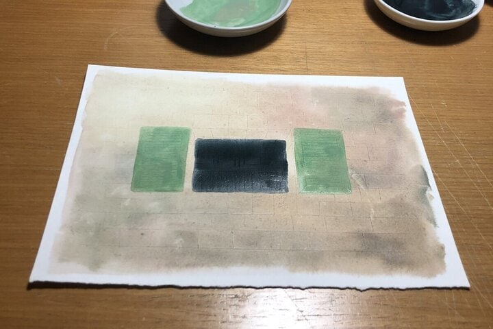 下塗りした絵に「仕上げ」を施すと…　思わず目を疑う完成形に「紙の上に世界があるみたい」