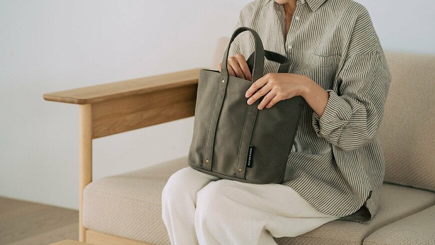 出所：株式会社ウェルカム　コットントートバッグ カーキ