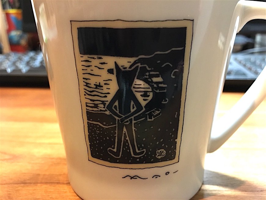 イラストレーター・山口マオさんのマグカップ