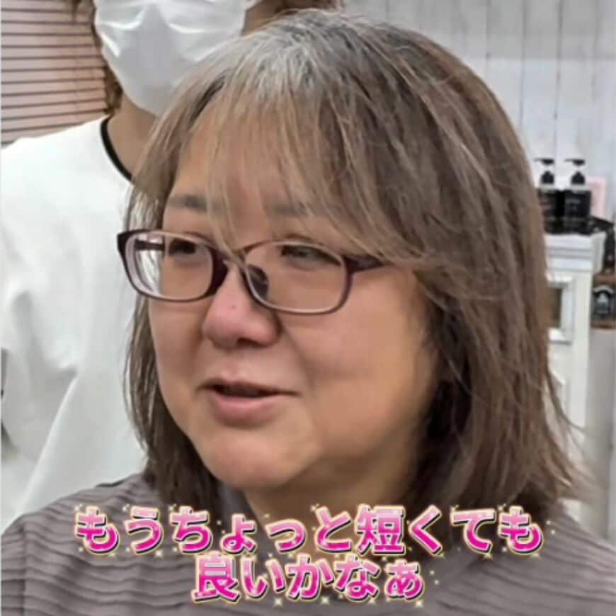 【大変身】ブローが苦手で「手間のかからない髪型」を希望の女性がショートボブで大胆イメチェン！ヘアセットも簡単で誰にでも似合わせやすいスタイルに思わず笑顔！