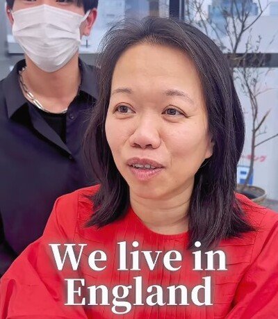 旅行に来た外国人女性　「Cute or cool？」要望をくみ取り理想の髪型に仕上げた美容師の技術に注目！