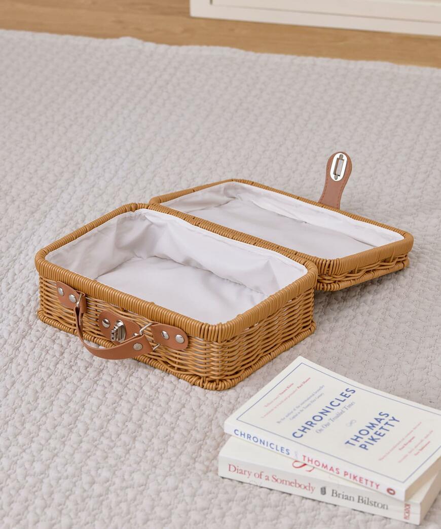 3COINS、PPラタントランクバッグ画像