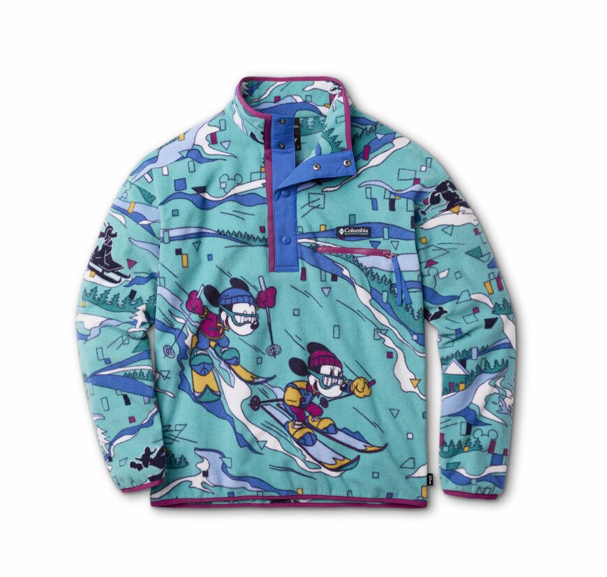 出所:株式会社コロンビアスポーツウェアジャパン Disney Half Snap Fleece