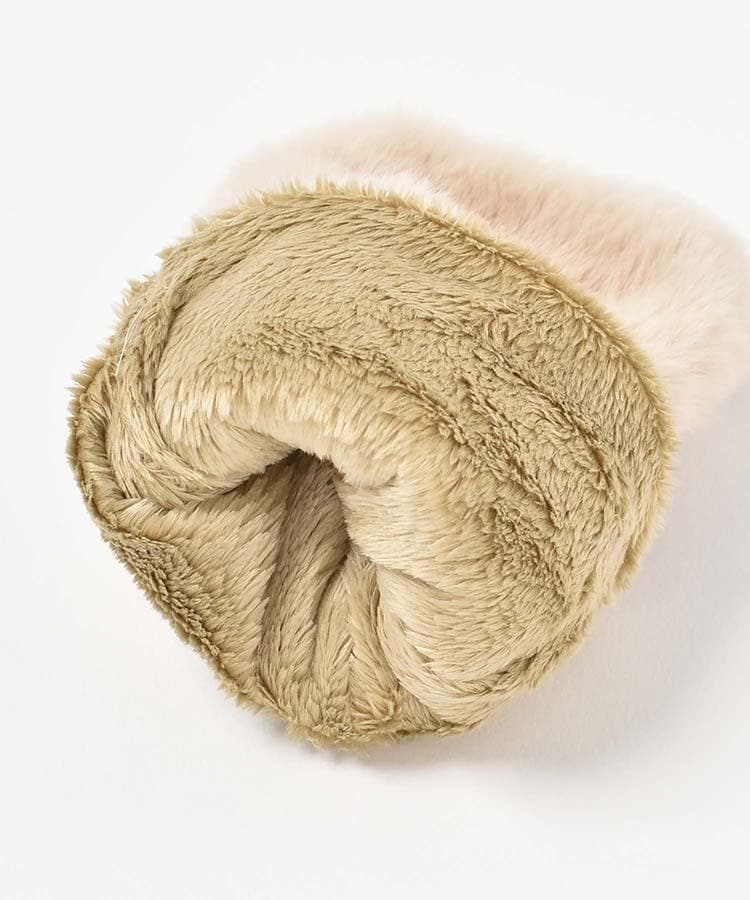 Bleu Bleuet、指なしネコファーグローブ商品画像