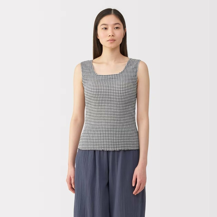 無印良品公式　婦人　サッカートリコットブラタンクトップの画像