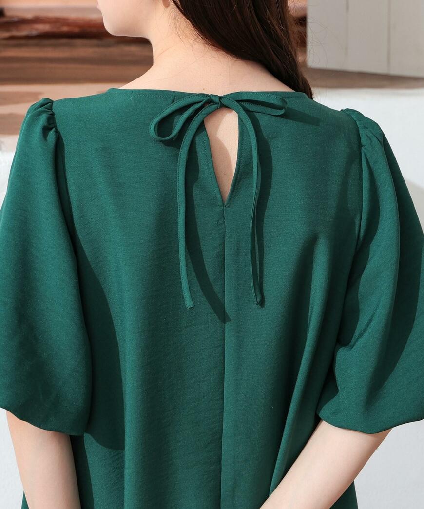 ハニーズ、バルーン袖ワンピース画像