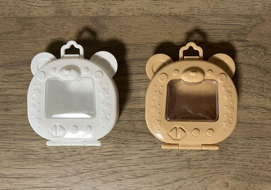 セリア、窓付ケース育成ゲーム機型画像