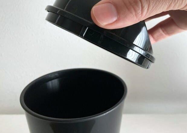 筆者撮影 セリア「車内用ダストボックス」