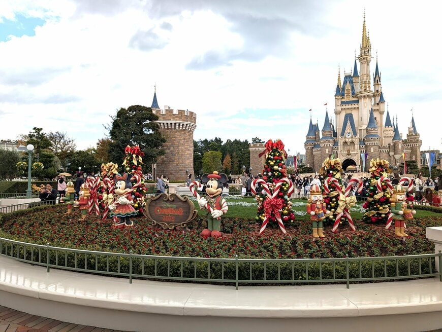 「ディズニー・クリスマス」のディスプレイ