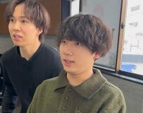 3ヶ月ぶりのカットで爽やかマッシュになった男性！清潔感あふれる大変身！