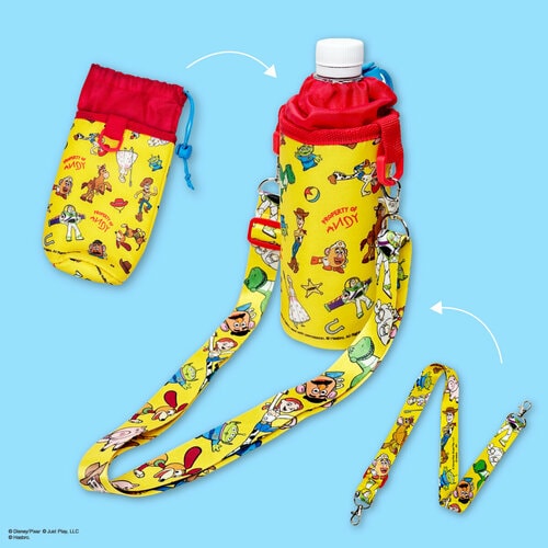 組み合わせればかわいさ2倍「ディズニー/トイ・ストーリー ボトルホルダー」（330円）