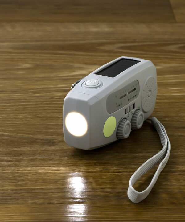 LEDライトは懐中電灯代わりとしても活躍