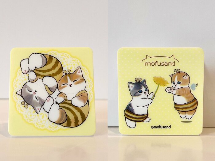 黄色のクリップのデザイン