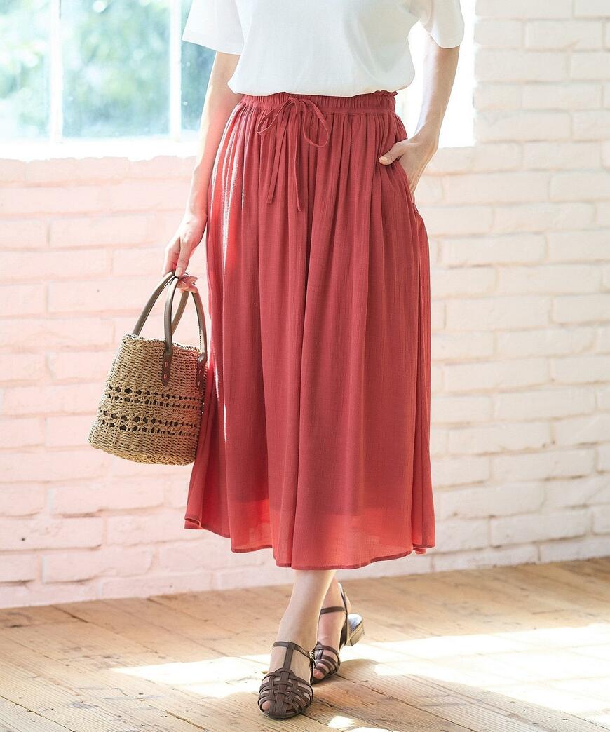 出所：ハニーズ公式オンラインストア ギャザースカート