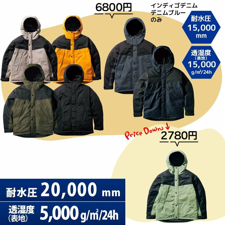 画像出所：ワークマン公式オンラインストア