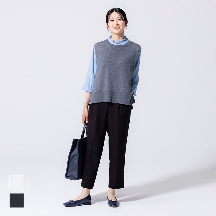 【すごナノ撥水】テーパードパンツ