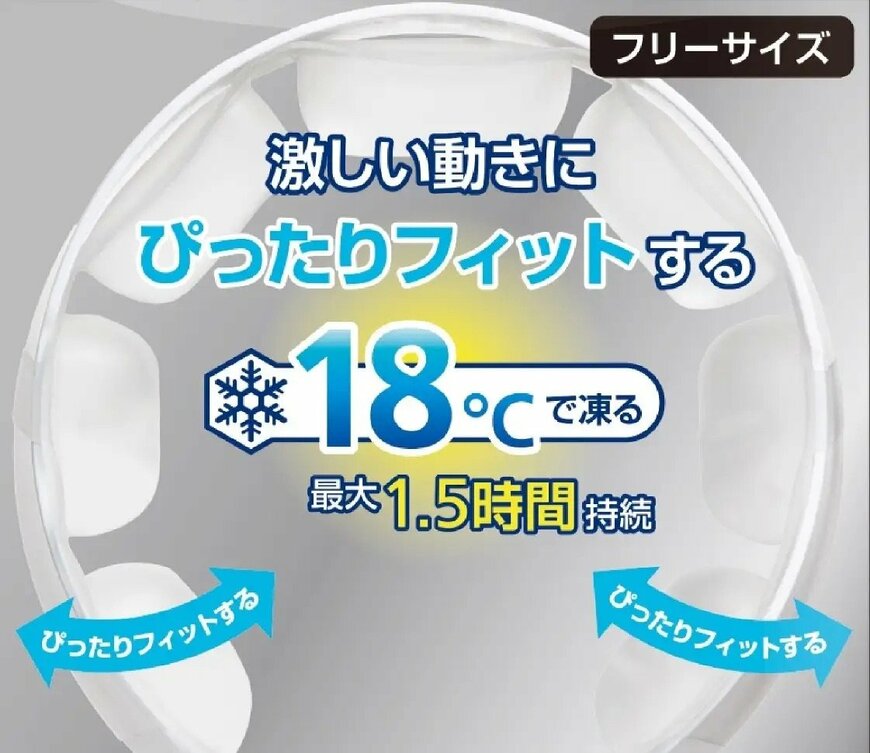 出所：株式会社アルペン　ティゴラリング クール スポーツ18℃ 1.5時間
