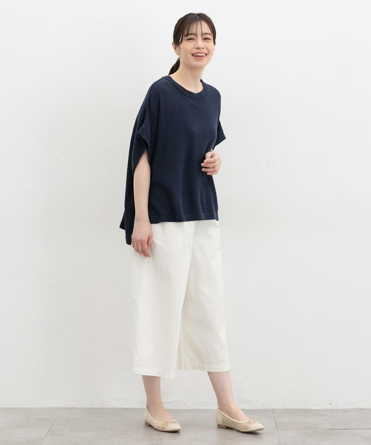 ハニーズ公式　デニムガウチョパンツ