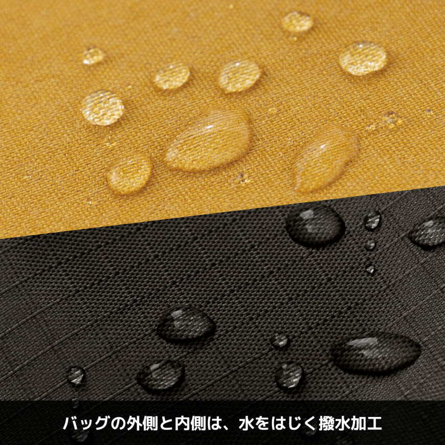 ワークマン公式　折り畳める2WAY撥水ミニボストンバッグ　画像