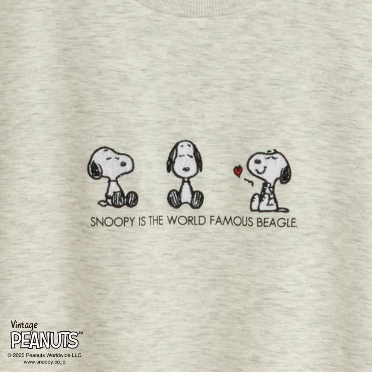 しまむら、 レディース トレーナー (PEANUTS)商品画像