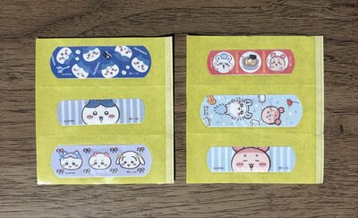 キャンドゥ、ちいかわ救急ばんそうこう6P商品画像