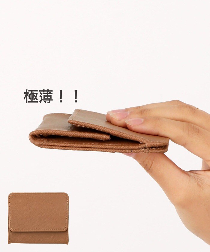 3COINS　 極薄ミニウォレット