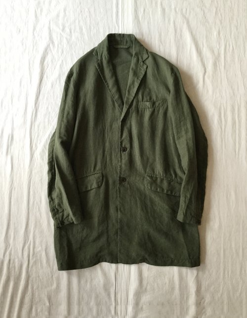 nest Robe CONFECT - Linen Chesterfield Coat ¥32,400（税込）